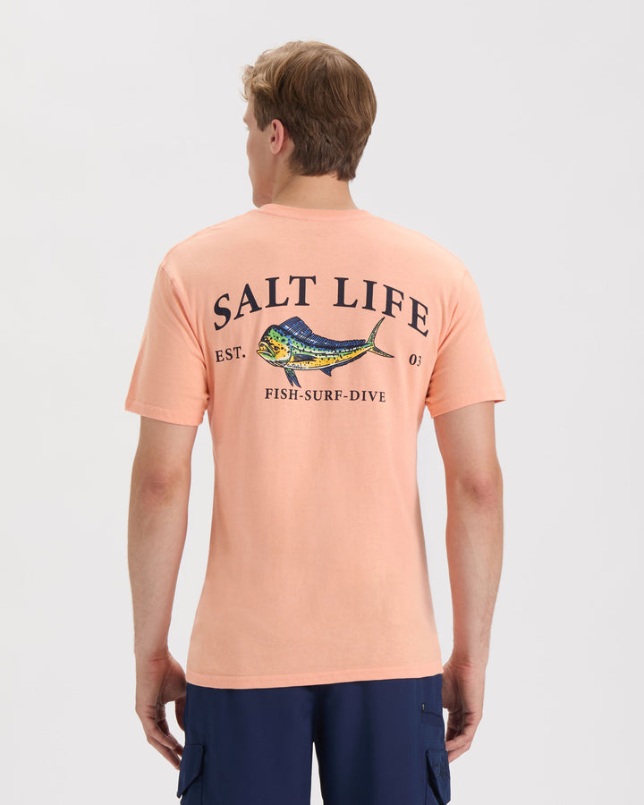 Men's Painted Mahi Short Sleeve Shirt