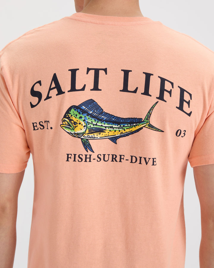 Men's Painted Mahi Short Sleeve Shirt