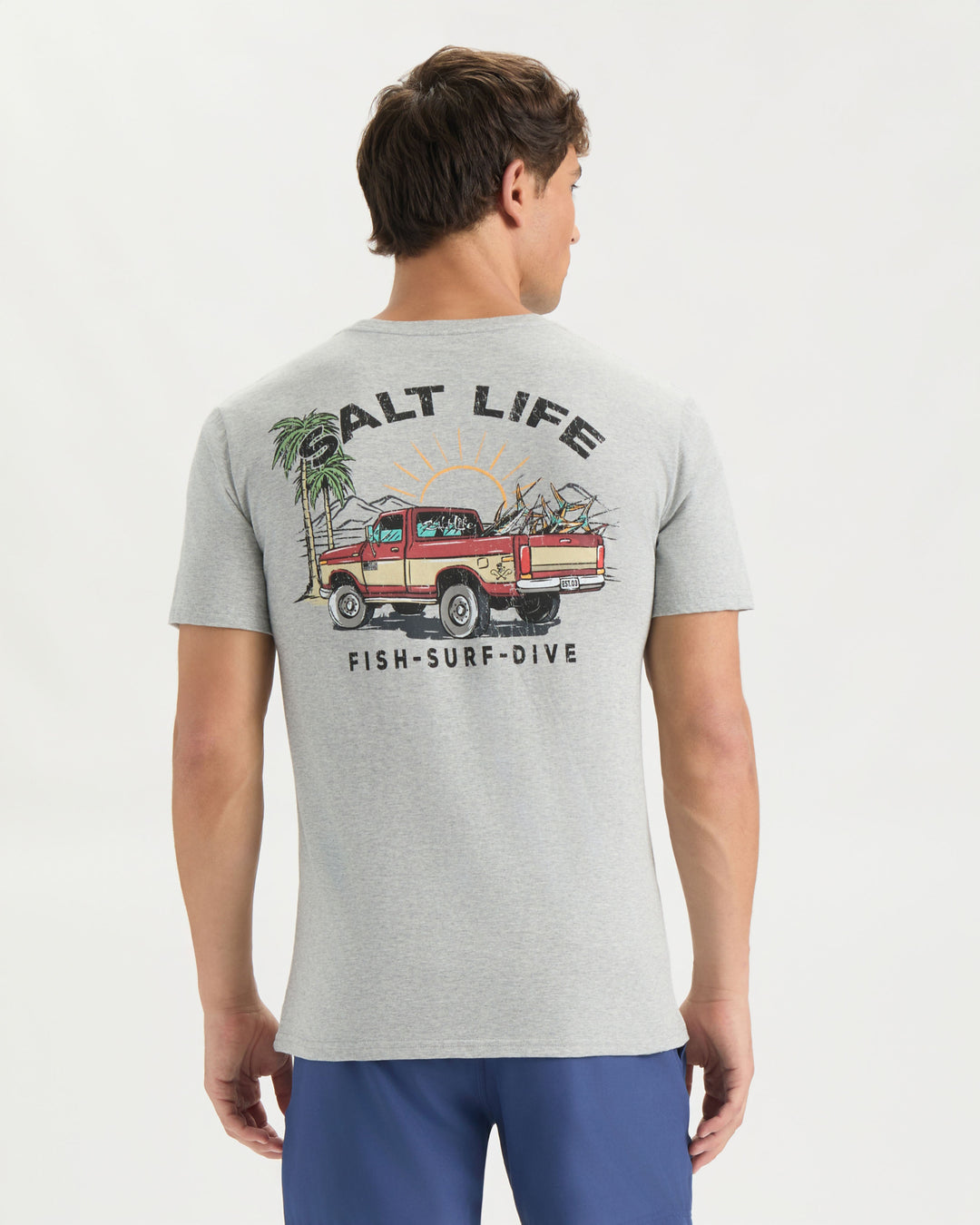 Men’s Trucks and Tail Short Sleeve Tee