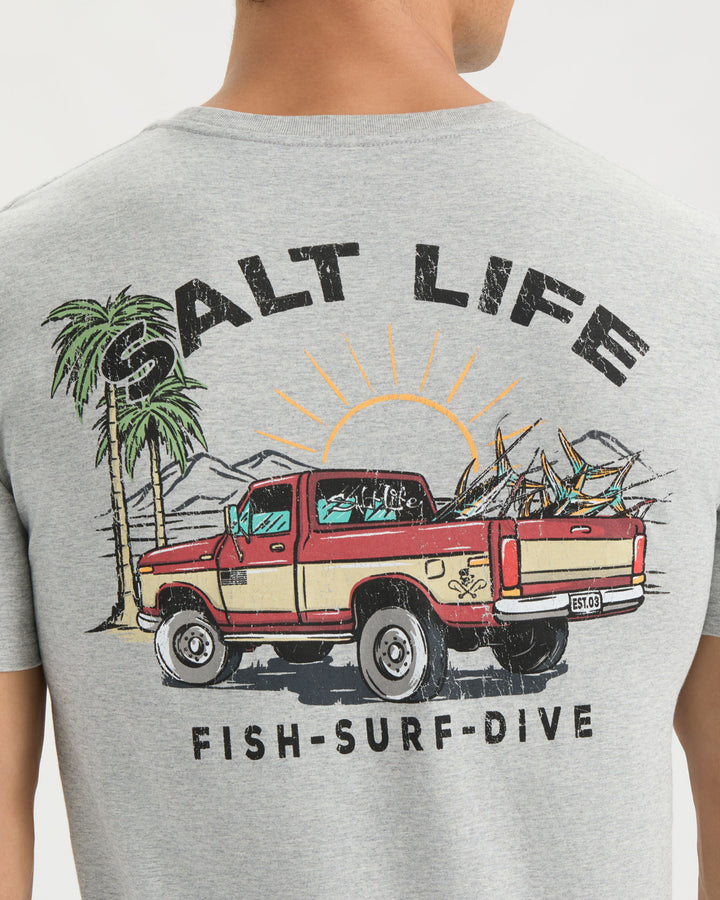 Men’s Trucks and Tail Short Sleeve Tee