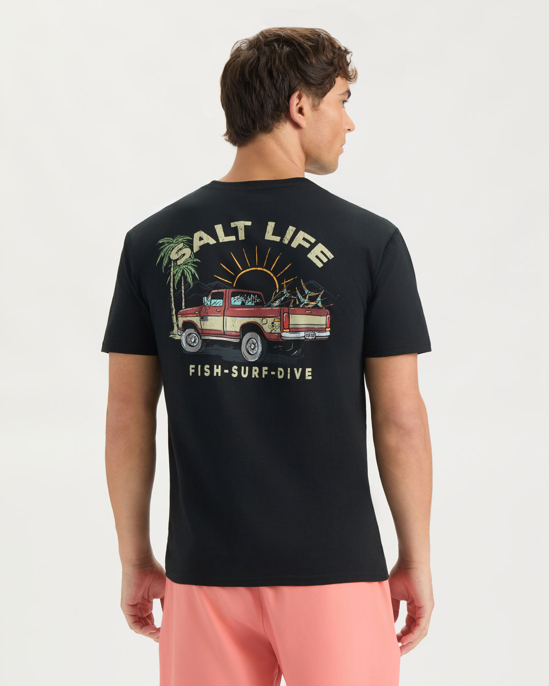 Men’s Trucks and Tail Short Sleeve Tee