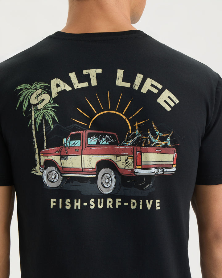 Men’s Trucks and Tail Short Sleeve Tee