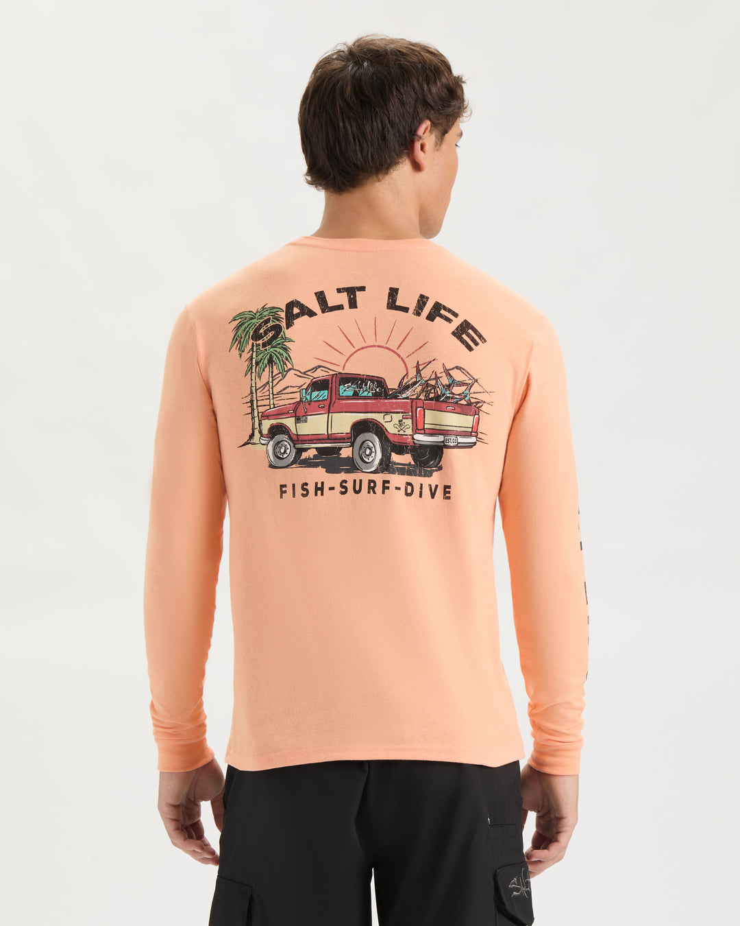 Men’s Truck and Tail Long Sleeve Shirt