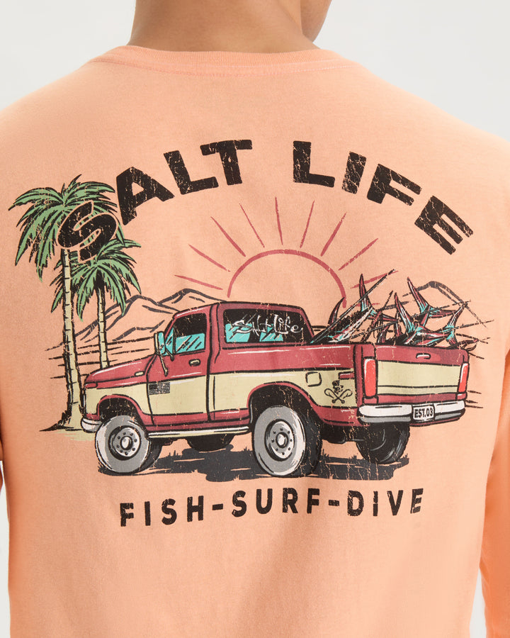 Men’s Truck and Tail Long Sleeve Shirt