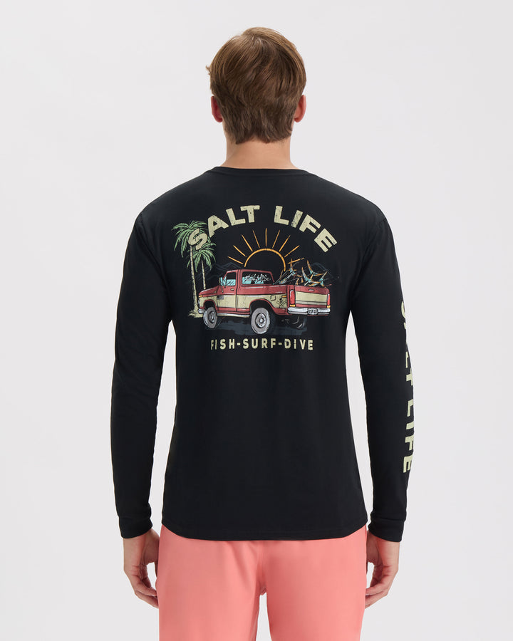 Men’s Truck and Tail Long Sleeve Shirt