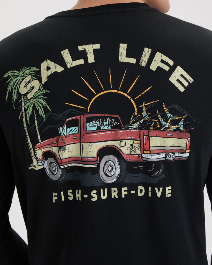 Men’s Truck and Tail Long Sleeve Shirt