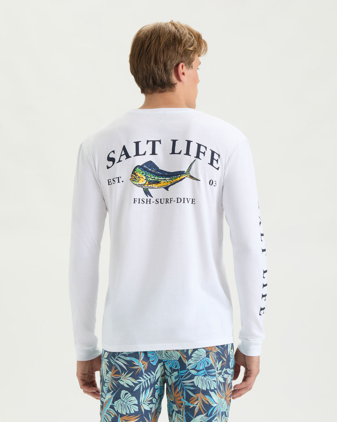 Men’s Painted Mahi Long Sleeve Shirt