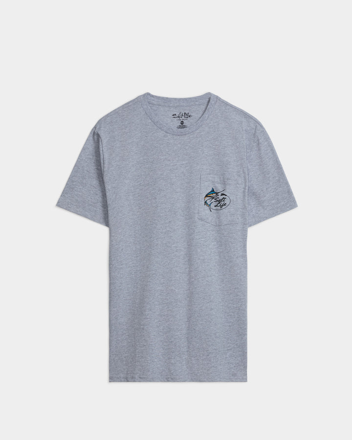 Men’s Salty Marlin Lure Short Sleeve Tee