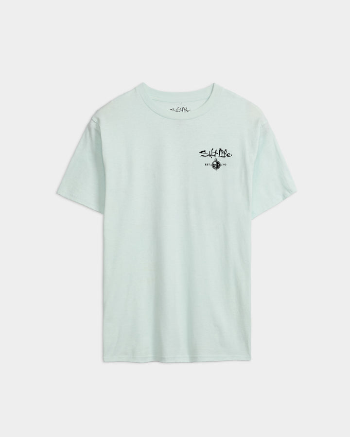 Men’s Salty Forecast Boat Short Sleeve Tee