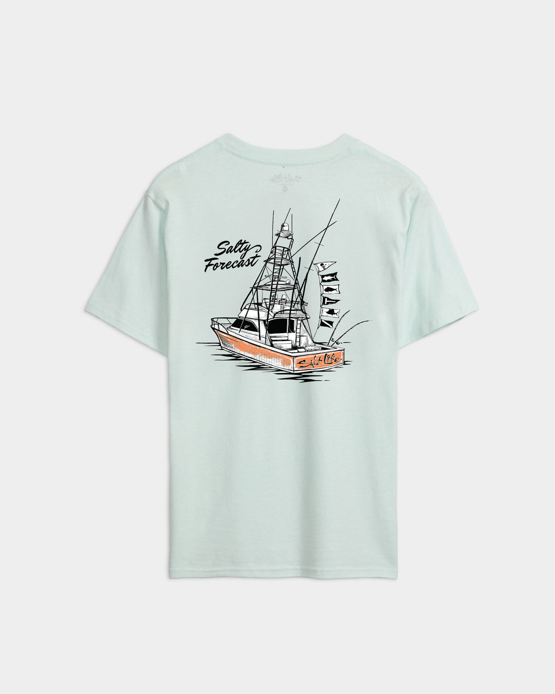 Men’s Salty Forecast Boat Short Sleeve Tee