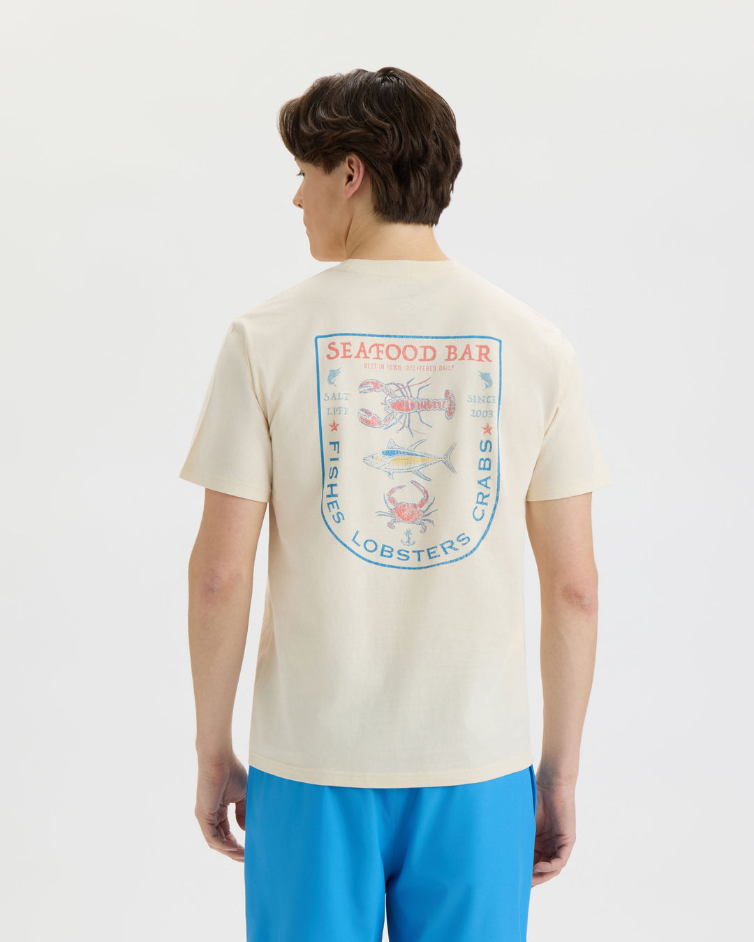 Men’s Seafood Bar 30’s Tee