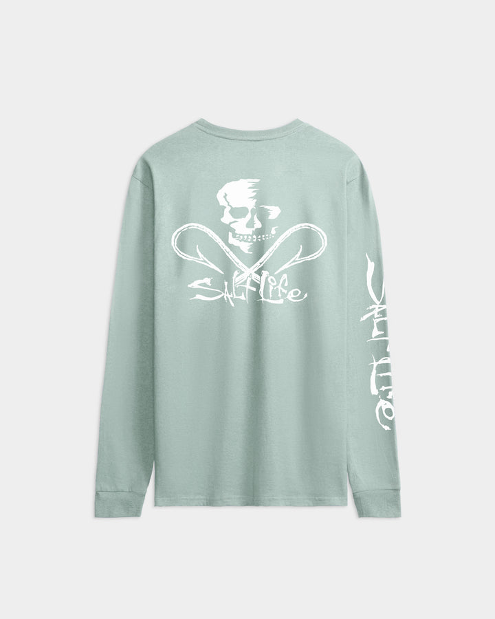 Men’s Skull and Hook Long Sleeve Tee