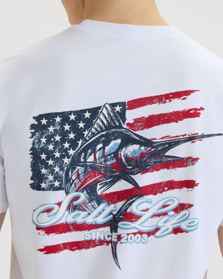 Men’s Marlin Nation 30’s Tee