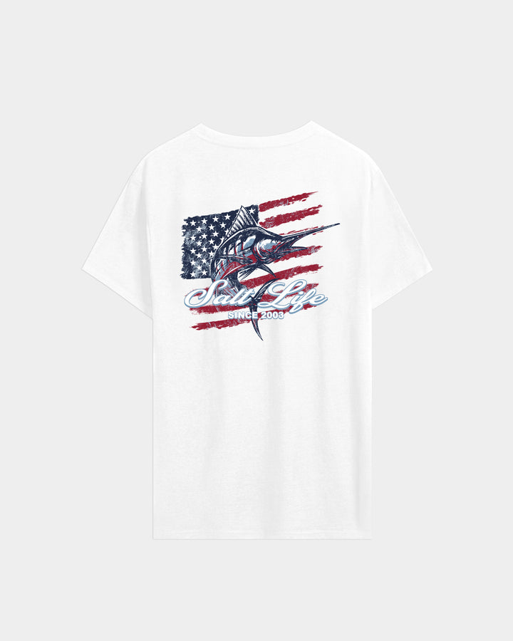 Men’s Marlin Nation 30’s Tee