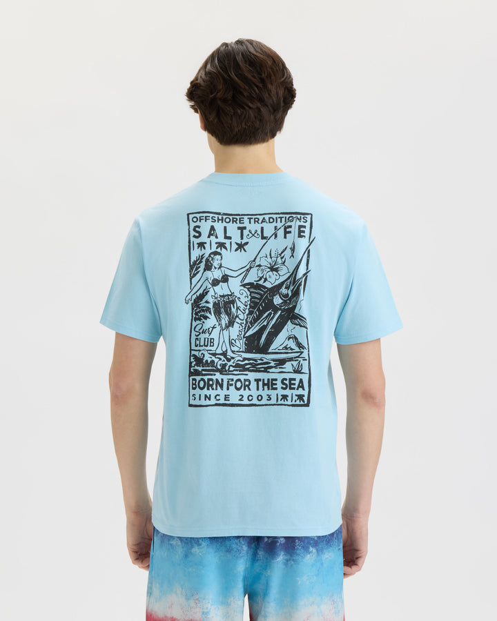 Men’s Hula Catch 30’s Pocket Tee