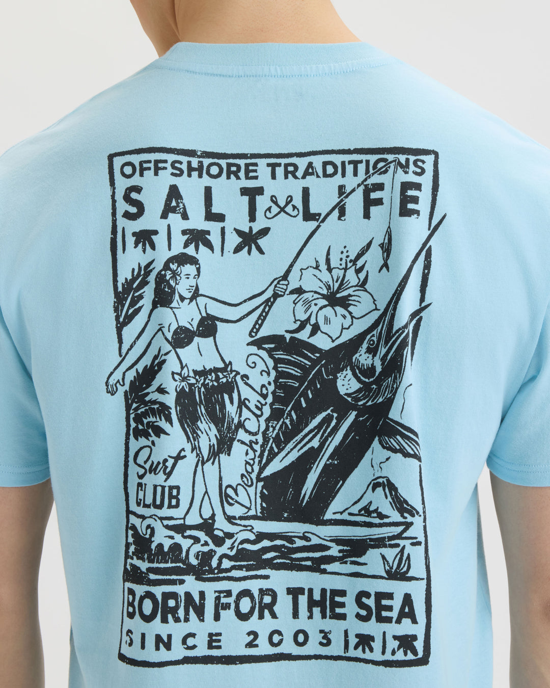 Men’s Hula Catch 30’s Pocket Tee
