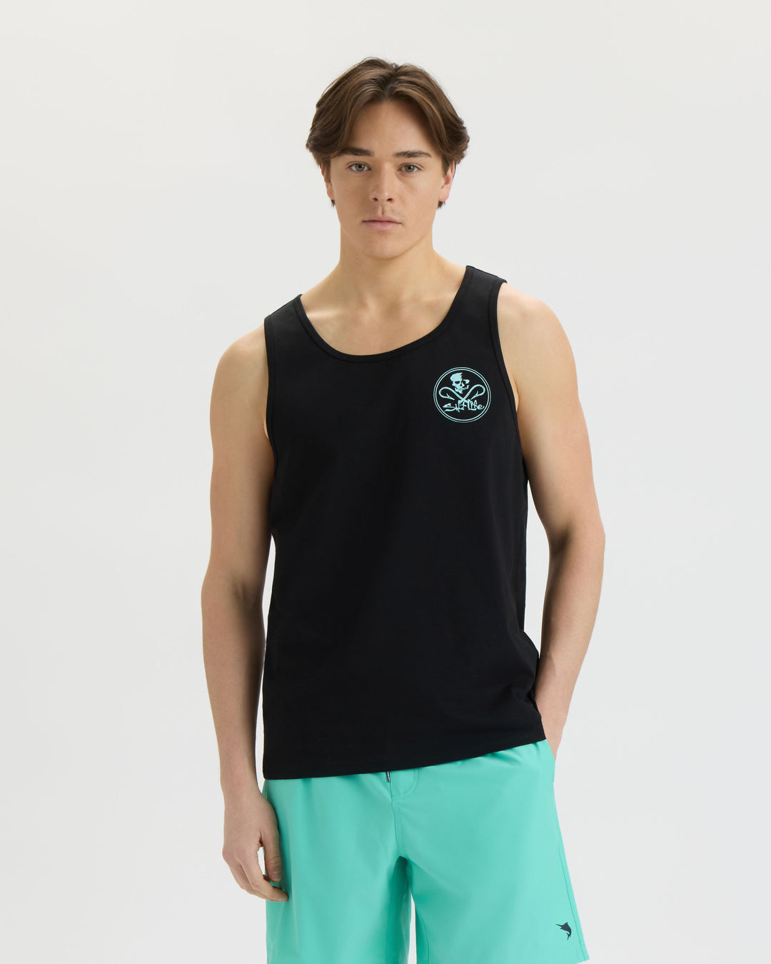 Men’s Skull and Hooks 30’s Tank