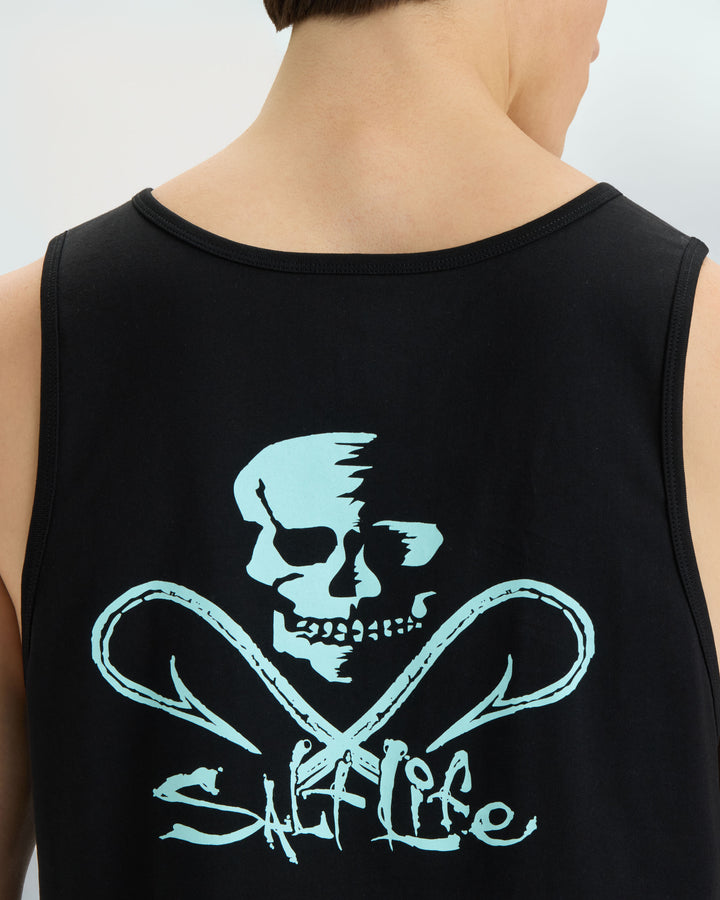 Men’s Skull and Hooks 30’s Tank