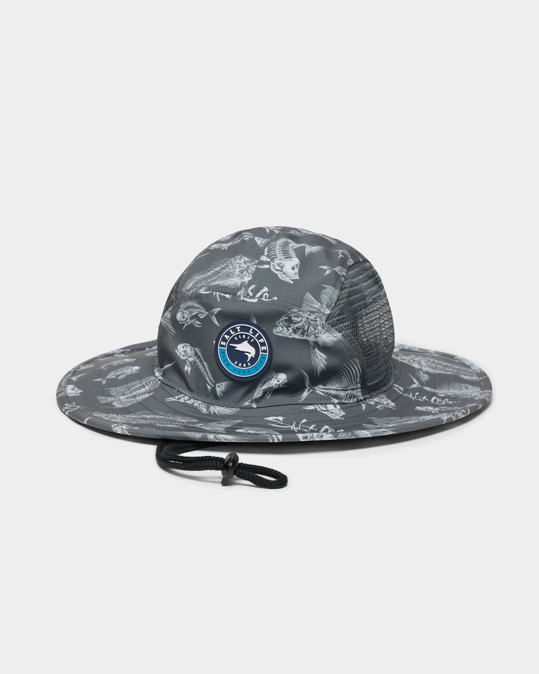 Salt Life - Fish N Bone Boonie Hat, castle-rock