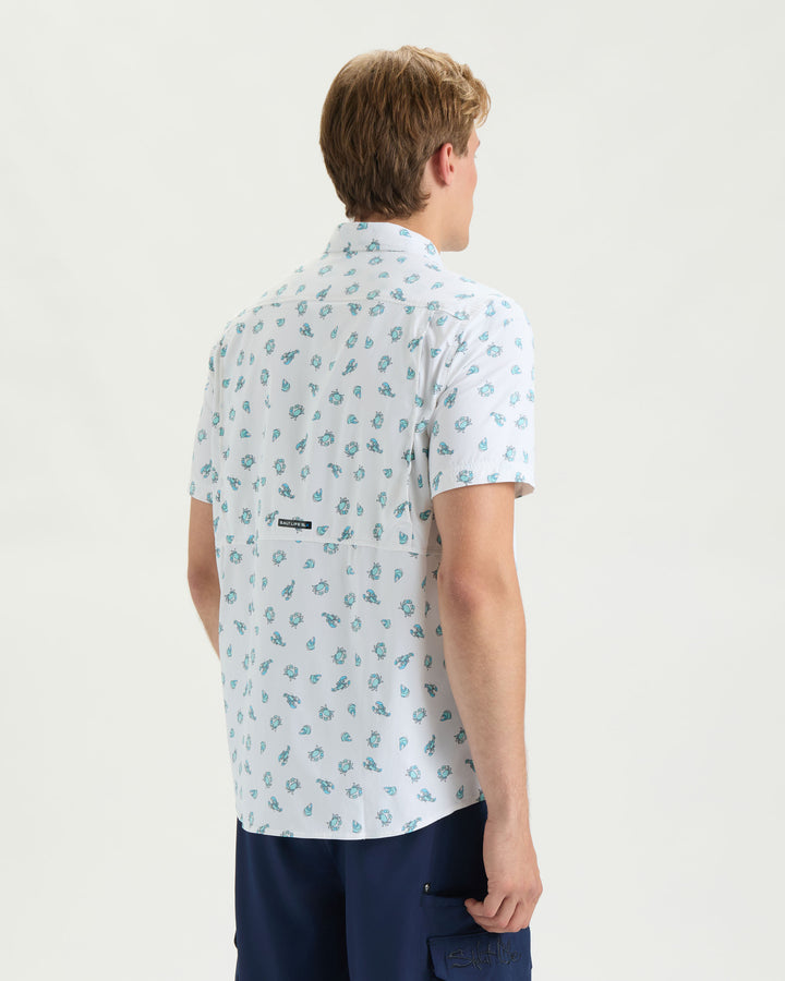 Men's Crustacean Life Woven Shirt