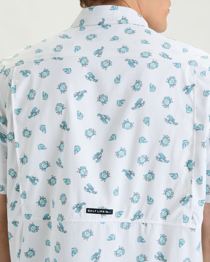 Men's Crustacean Life Woven Shirt