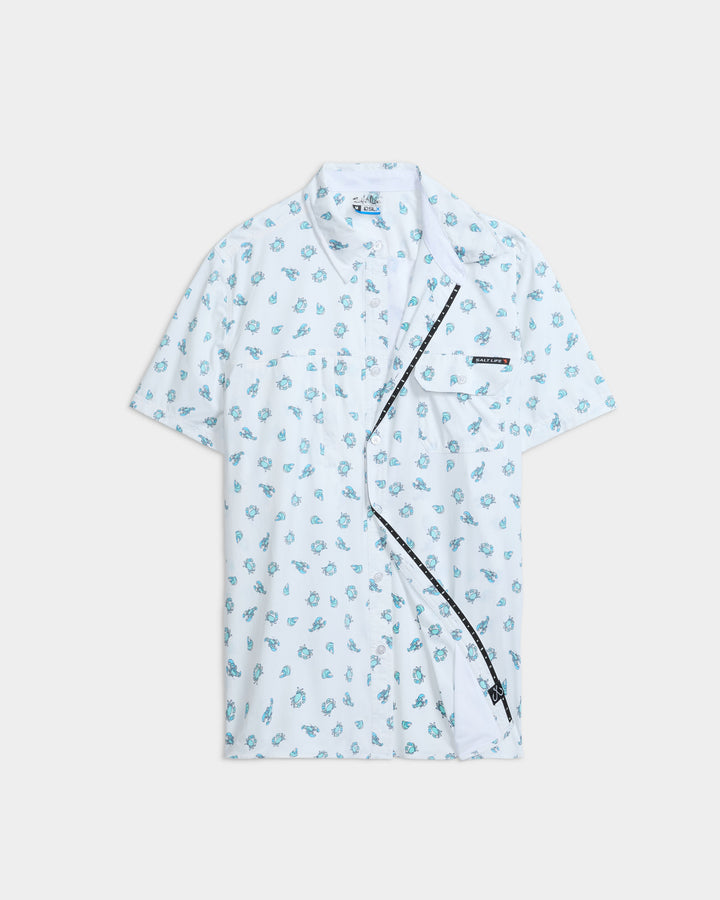 Men's Crustacean Life Woven Shirt