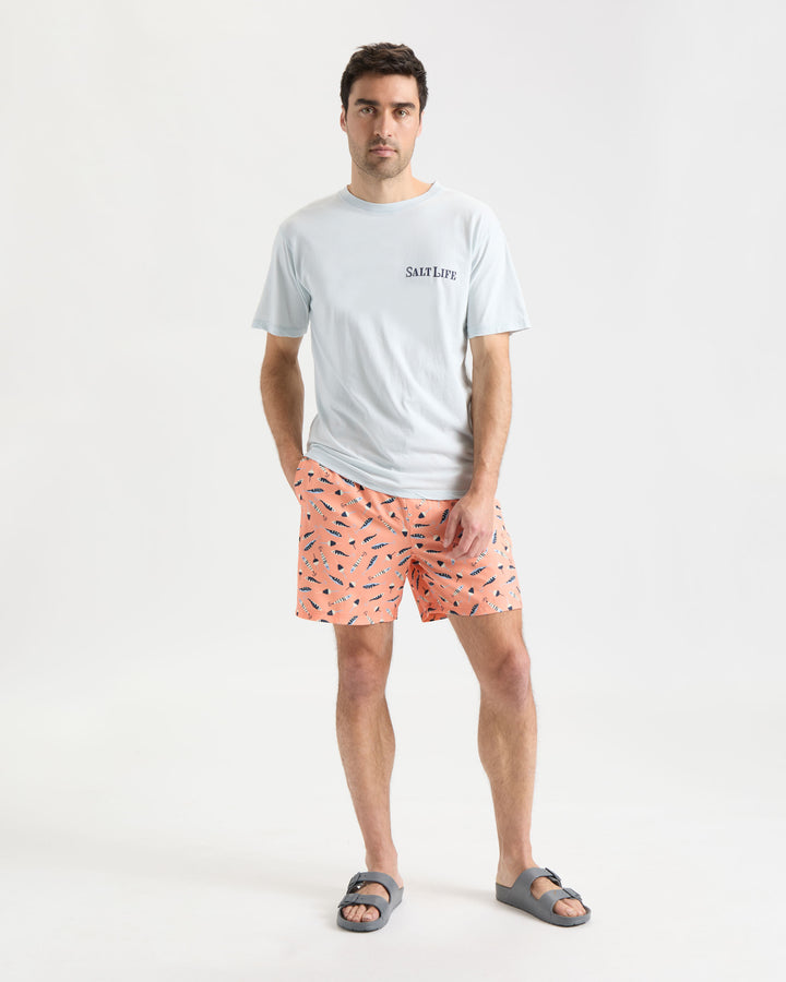 Men's Mahi Tribe Badge Short Sleeve Shirt