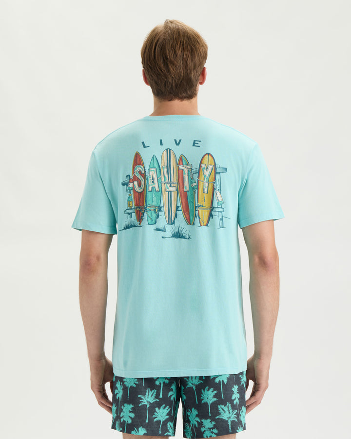 Men’s Salty Lineup Short Sleeve Tee