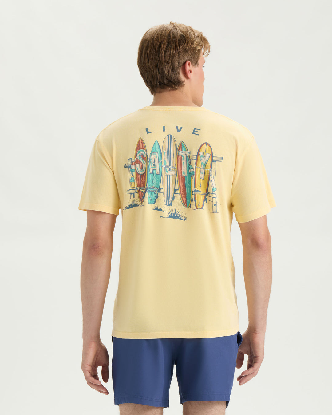 Men’s Salty Lineup Short Sleeve Tee