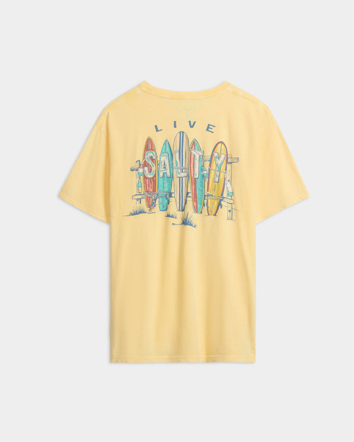 Men’s Salty Lineup Short Sleeve Tee