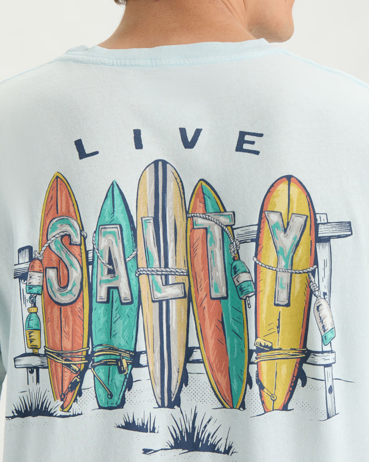 Men’s Salty Lineup Short Sleeve Tee