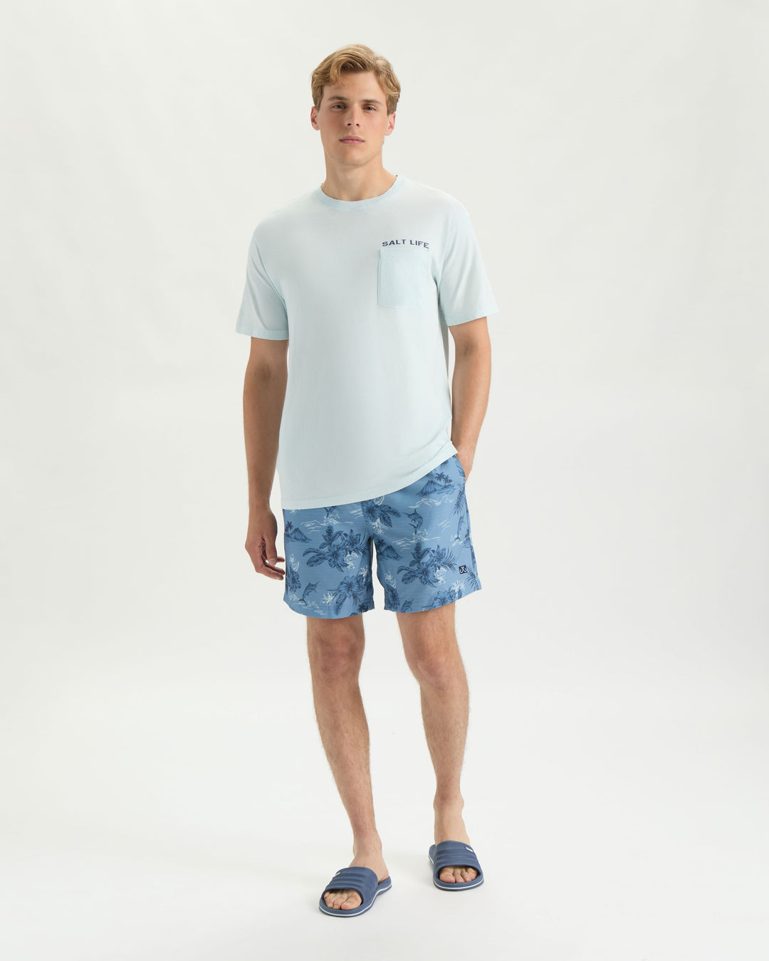 Men’s Salty Lineup Short Sleeve Tee