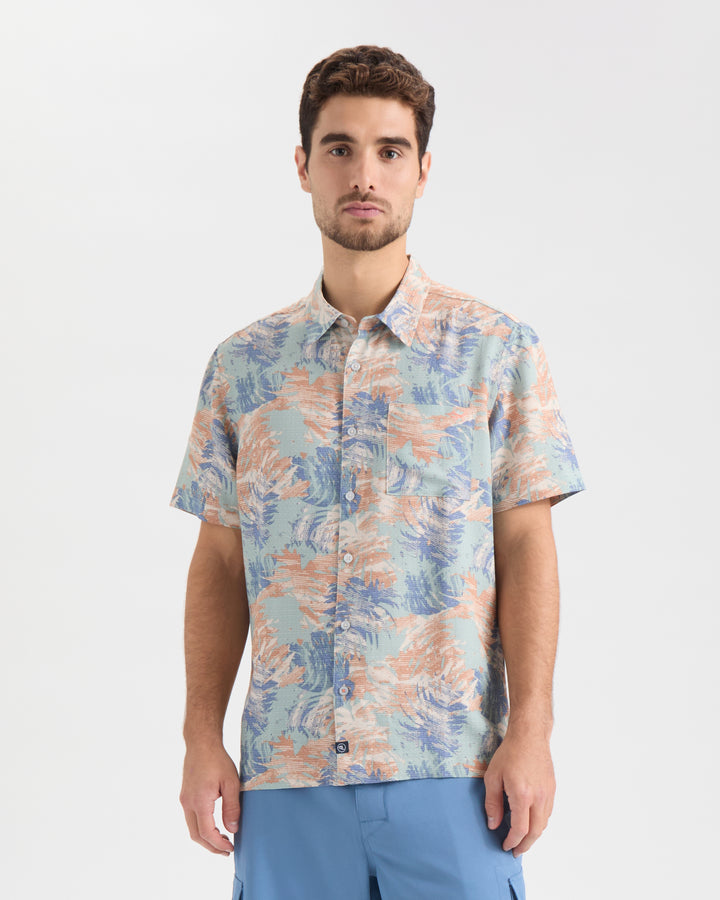Men’s On Another Holiday Short Sleeve Woven Shirt