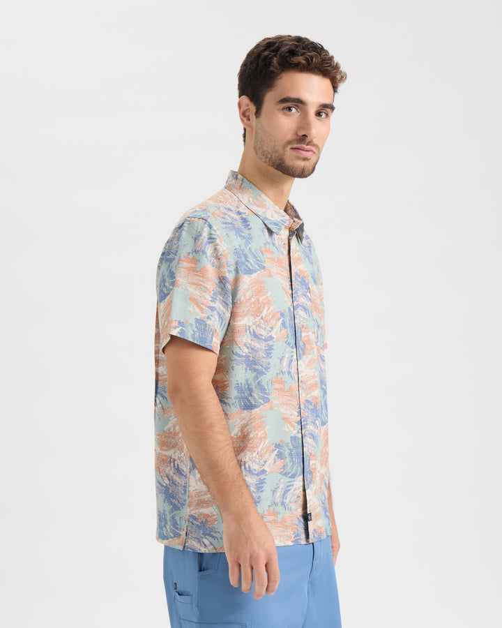 Men’s On Another Holiday Short Sleeve Woven Shirt