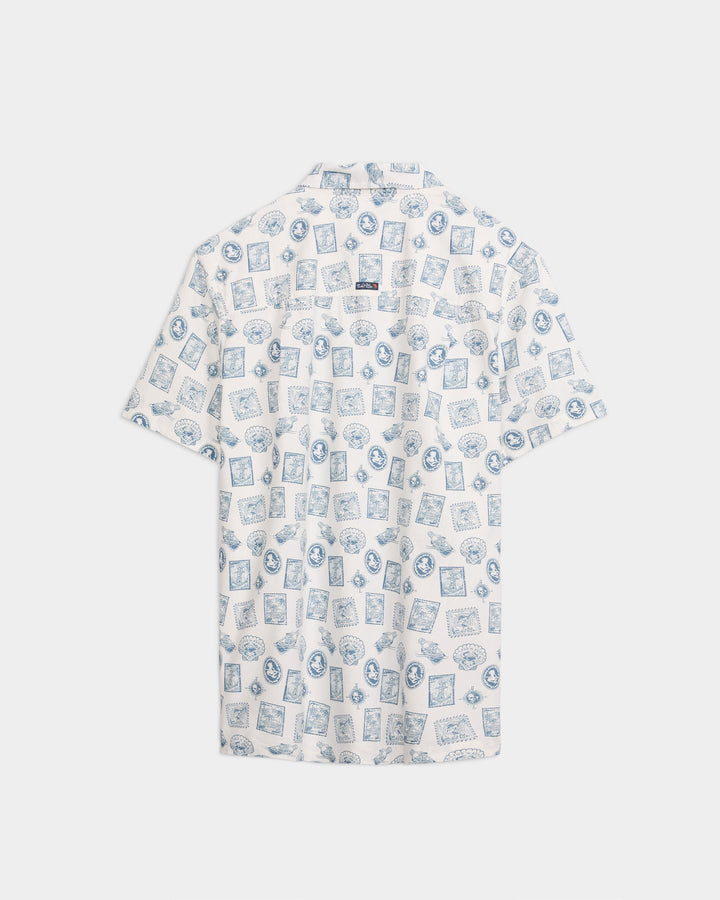 Men’s Voyager’s Stamps Performance Woven Shirt