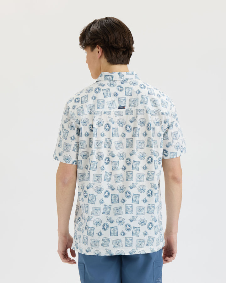 Men’s Voyager’s Stamps Performance Woven Shirt