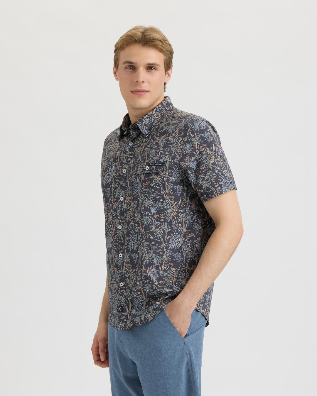 Men’s Tropical Sunday SLX Performance Woven Shirt