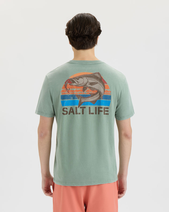 Men’s Snook Life Salt Wash Tee