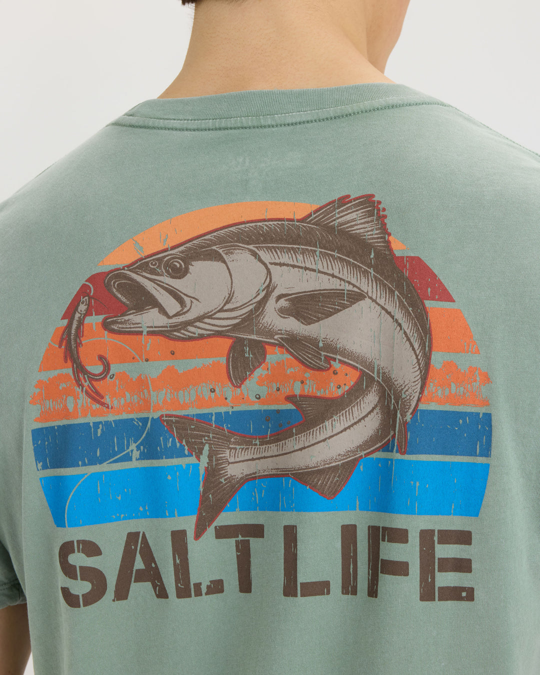 Men’s Snook Life Salt Wash Tee