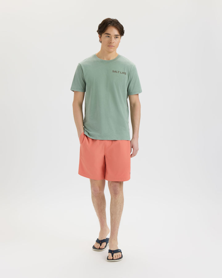 Men’s Snook Life Salt Wash Tee