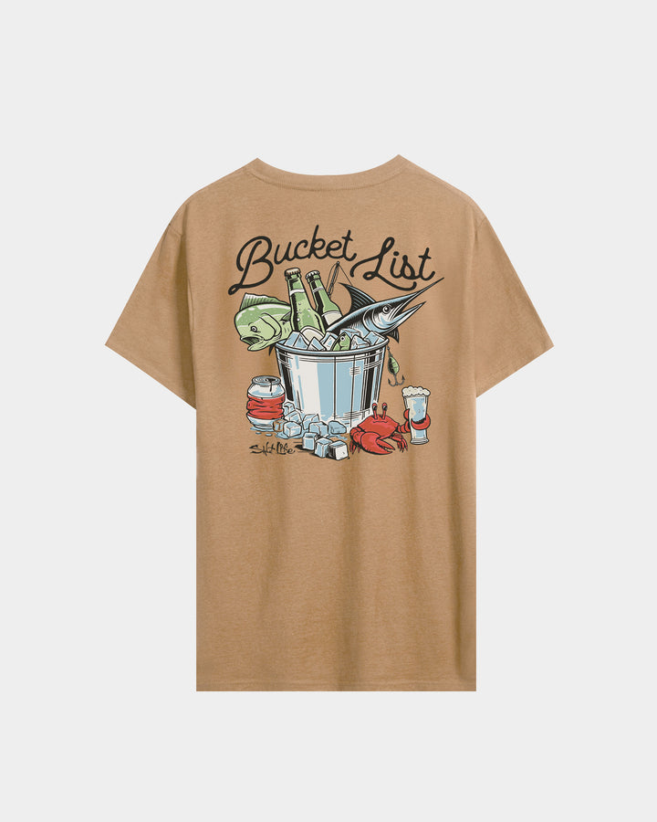 Men’s Bucket List Salt Wash Tee