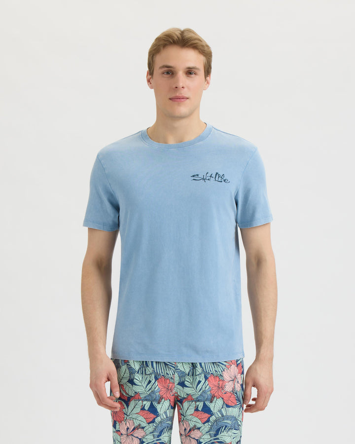 Men’s Pin Up Salt Wash Tee