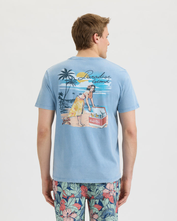 Men’s Pin Up Salt Wash Tee