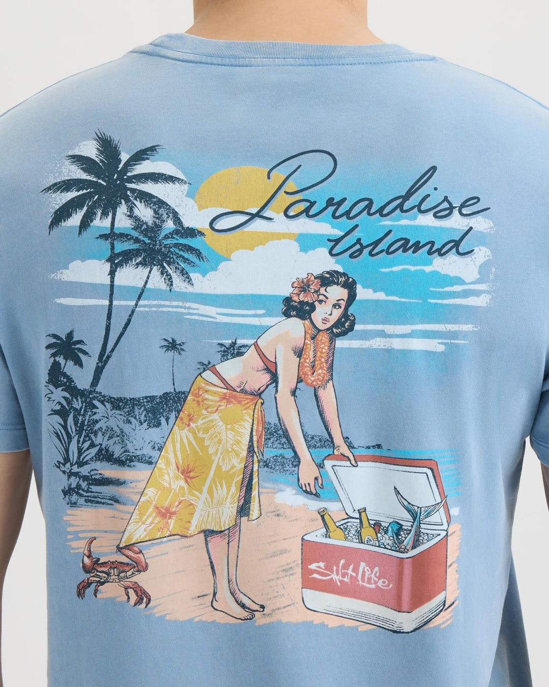 Men’s Pin Up Salt Wash Tee