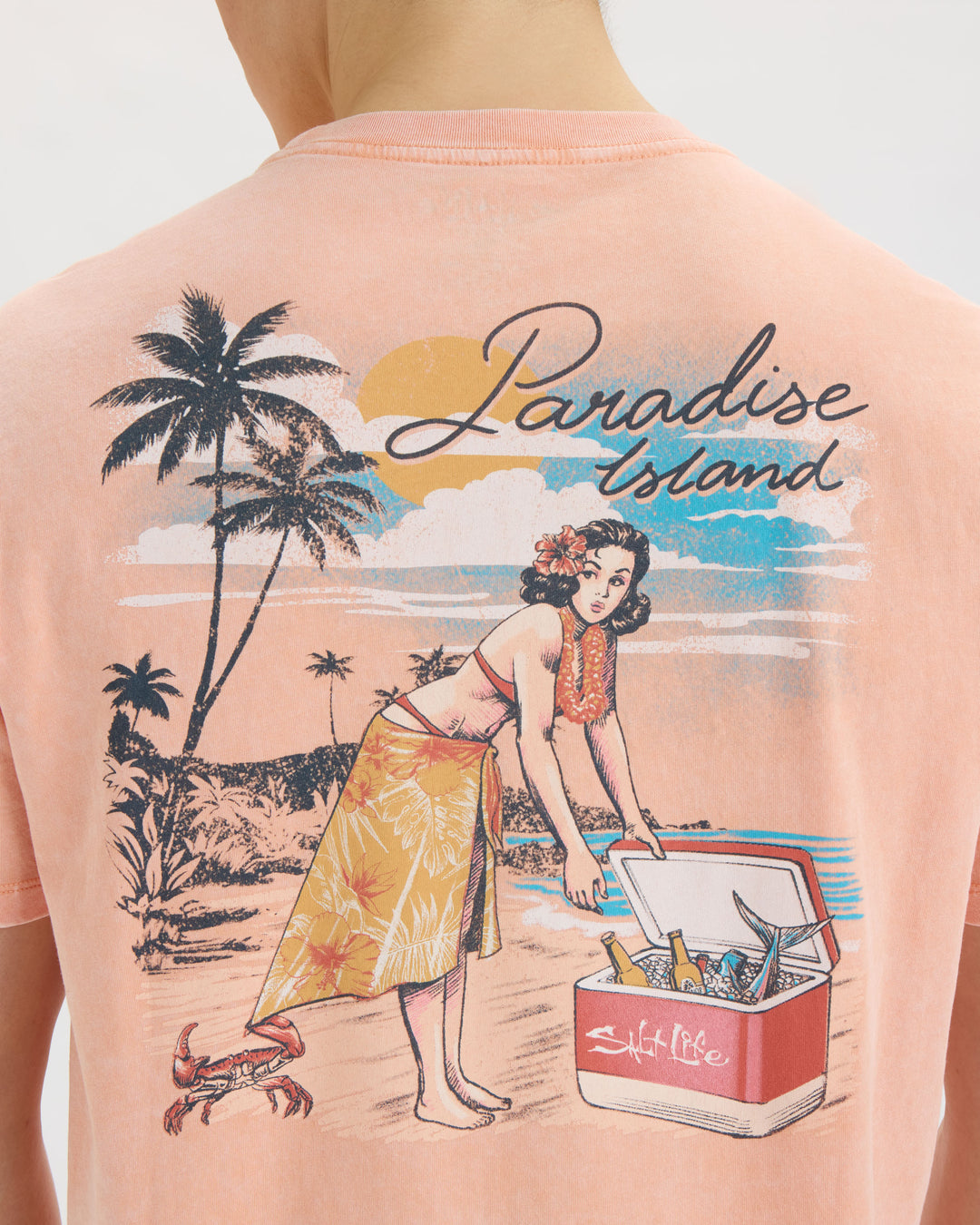 Men’s Pin Up Salt Wash Tee
