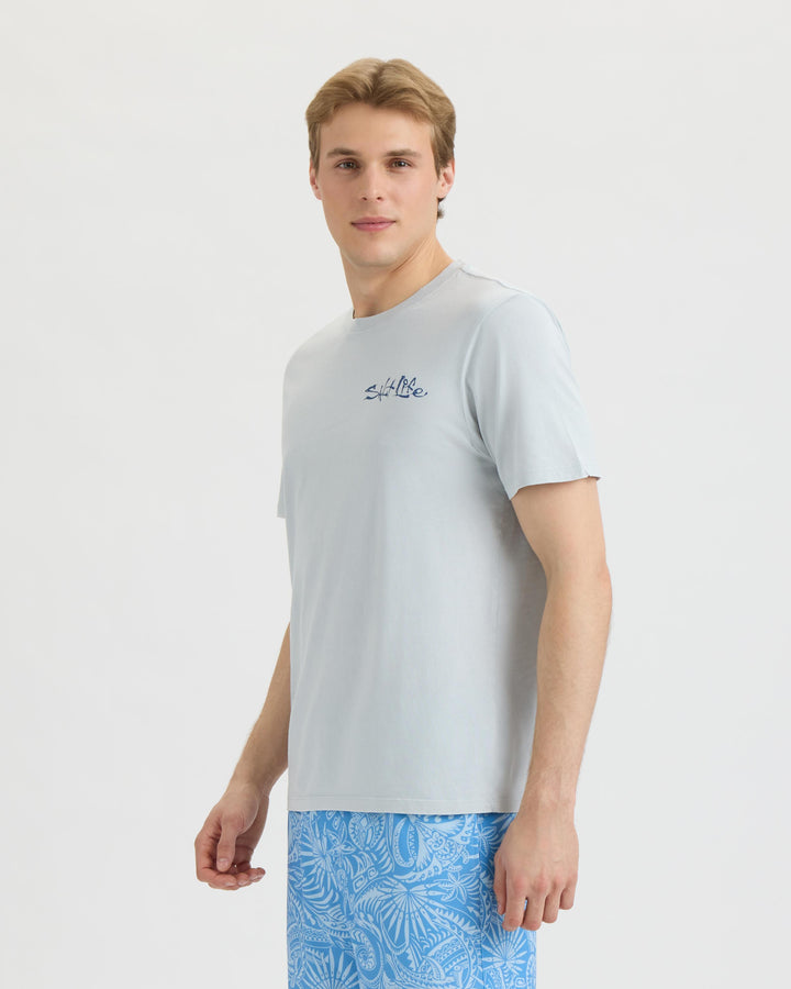 Men’s Sharks Americana Salt Wash Tee