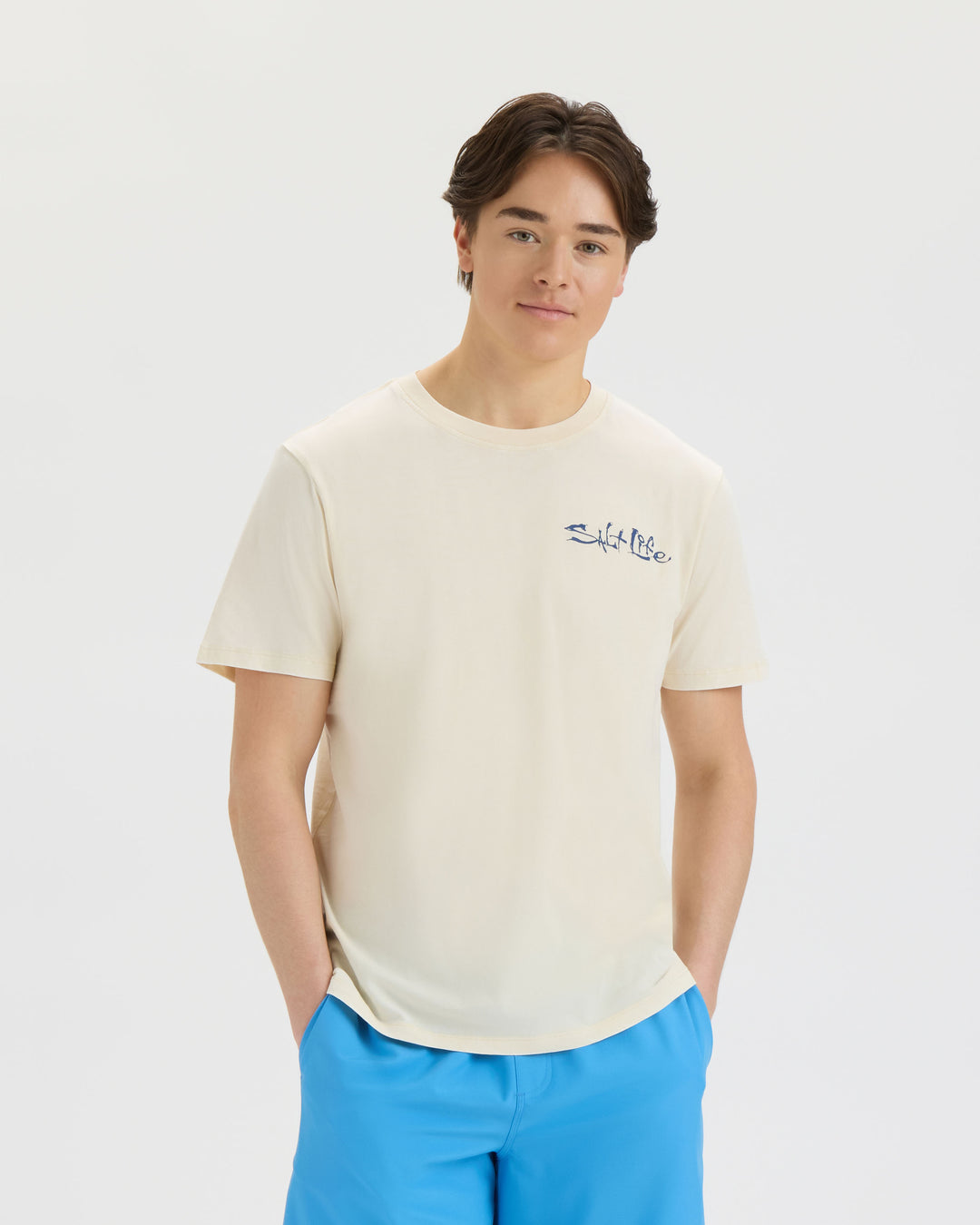 Men’s Sharks Americana Salt Wash Tee