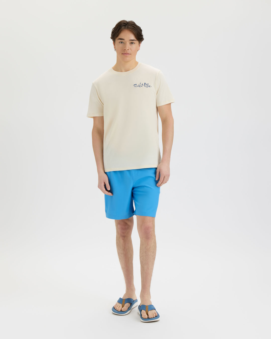 Men’s Sharks Americana Salt Wash Tee