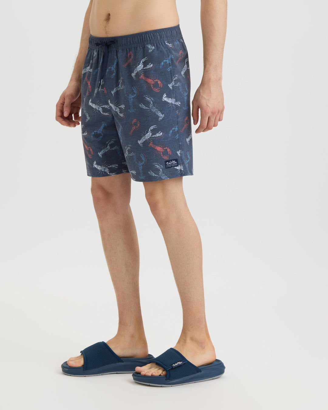 Men’s Harbor Claws Printed Volley Boardshorts