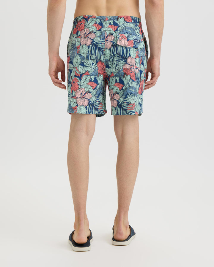 Men's Sailfish Blossom Printed Volley Boardshorts